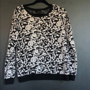 Floral women’s sweatshirt, new with tags